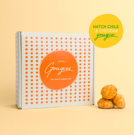 PREORDER Hatch Chile & Cheddar Gougies