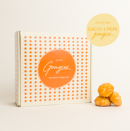 Cacio e Pepe Gougies (Gluten Free)